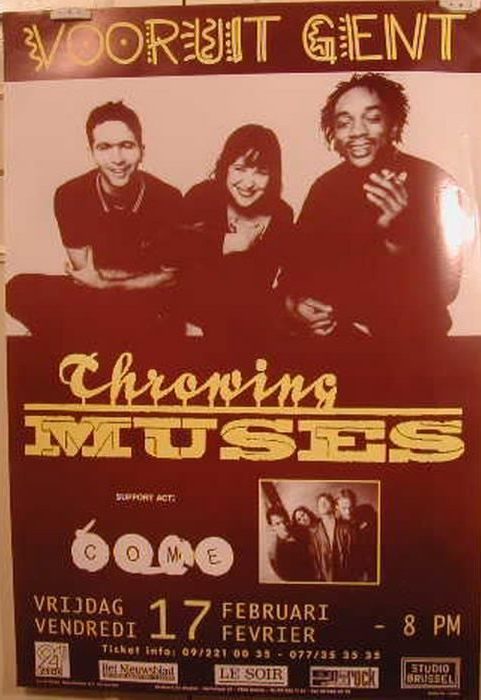 Throwing Muses - Vooruit, Gent (19/02/1996)